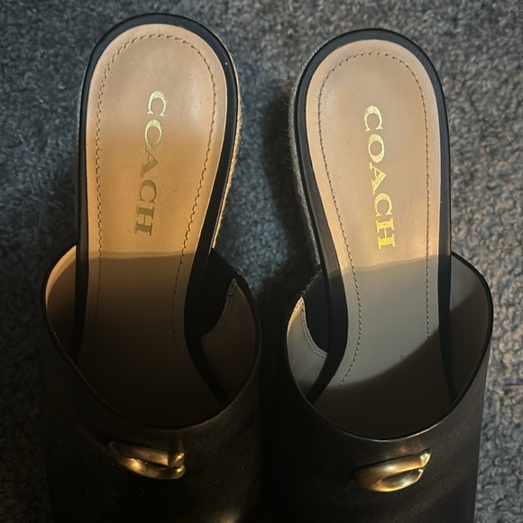 Coach Gloria wedge size 10 - Picture 3 of 5